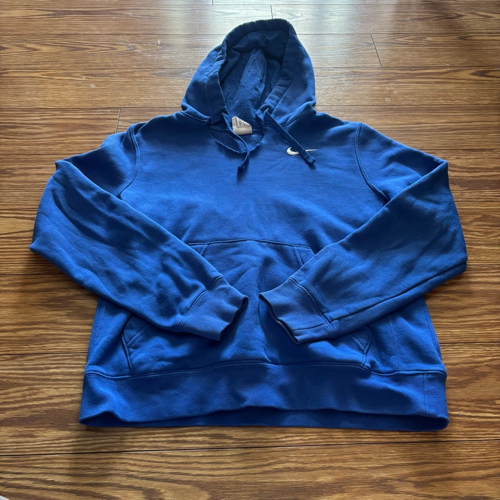 Nike Royal Blue  Swoosh Hoodie